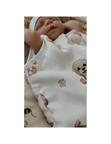 Bonjour Cherie Śpiworek do spania bambusowy 0-3m Bianca