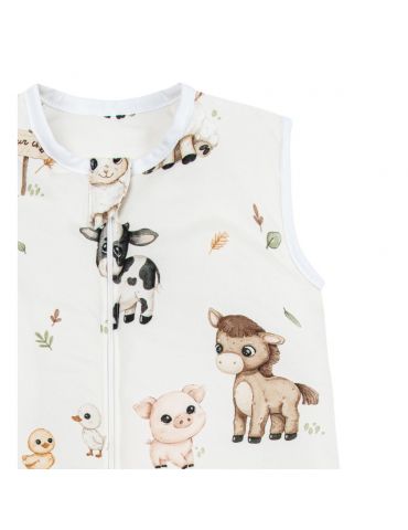 Bonjour Cherie Śpiworek do spania bambusowy 3-12m Farma