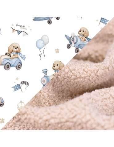 Bonjour Cherie Kokon niemowlęcy bambus i boucle Benji