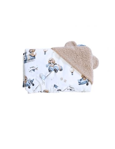 Bonjour Cherie Kocyk bambusowy do fotelika samochodowego 90/90 ( Kaptur Boucle) Benji