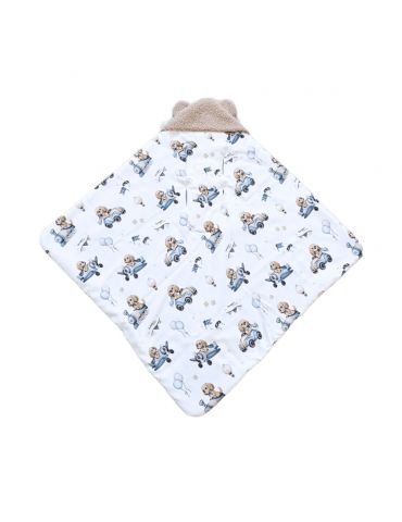 Bonjour Cherie Kocyk bambusowy do fotelika samochodowego 90/90 ( Kaptur Boucle) Benji