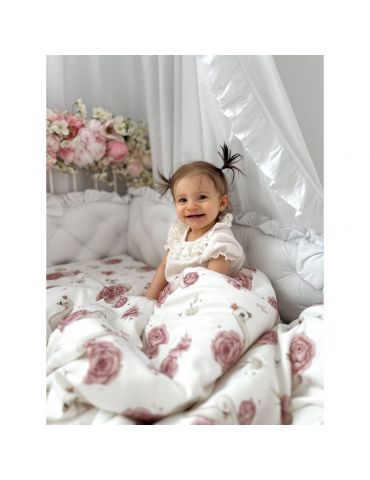 Bonjour Cherie Kołderka przedszkolaka bambusowa 100/150 Royal baby