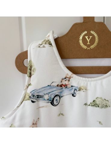 Yosoy Śpiworek bambusowy do spania 6-12m Paris