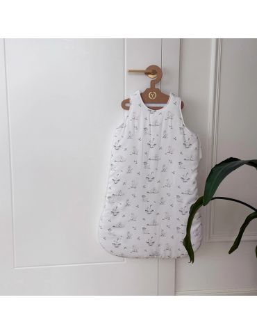 Yosoy Śpiworek bambusowy do spania 6-12m Happy duck