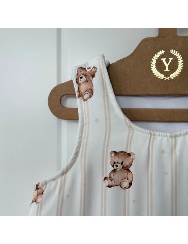Yosoy Śpiworek bambusowy do spania 6-12m Teddy
