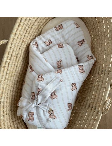 Yosoy Rożek bambusowy niemowlęcy Teddy