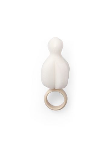 Babyono Szczotki do butelek i smoczków z wymienną rączką beżowe