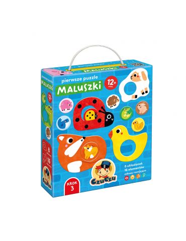 CzuCzu Pierwsze puzzle Maluszki 12m+