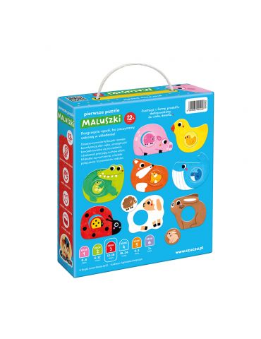 CzuCzu Pierwsze puzzle Maluszki 12m+