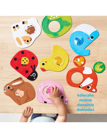 CzuCzu Pierwsze puzzle Maluszki 12m+