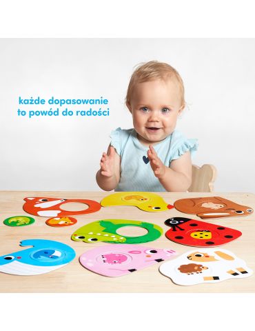 CzuCzu Pierwsze puzzle Maluszki 12m+