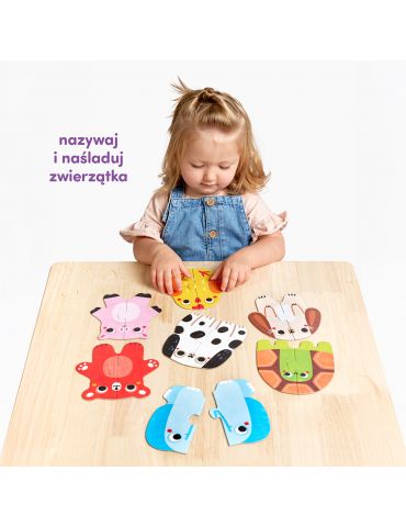 CzuCzu Moje pierwsze puzzle zwierzątka 15m+