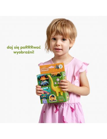 CzuCzu Puzzle fantastyczne Dinozaury 3+
