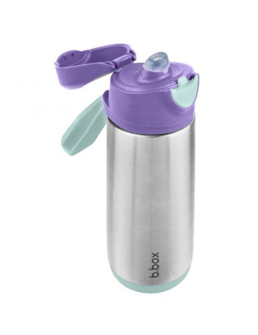 B.Box Butelka termiczna sportowa z ustnikiem 500 ml Lilac pop