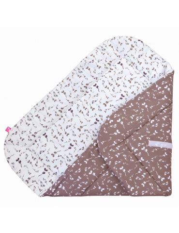 Motherhood Rożek bawełniany miękki Listki wrzosowe