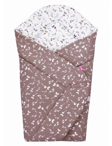 Motherhood Rożek bawełniany miękki Listki wrzosowe