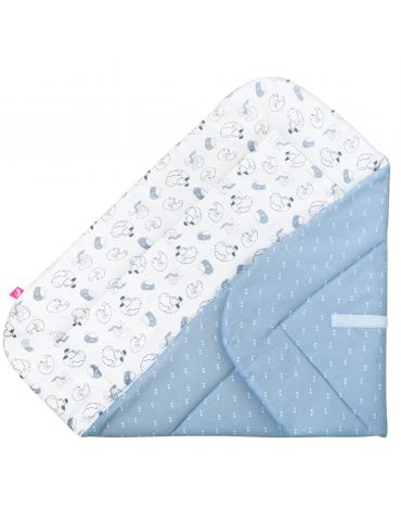 Motherhood Rożek bawełniany z wkładem kokosowym Misie niebieskie