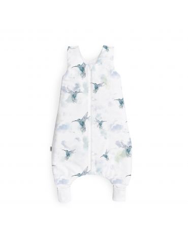 Lulumi Śpiworek bambusowy z nogawkami M Blue Colibri