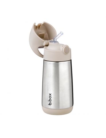 B.Box Butelka termiczna ze słomką 350ml Latte