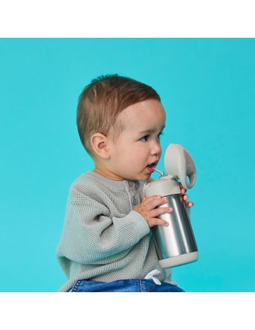 B.Box Butelka termiczna ze słomką 350ml Latte