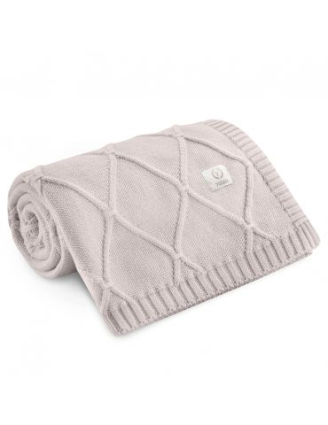 Yosoy Kocyk 100% merino wool Diamonds Light beige