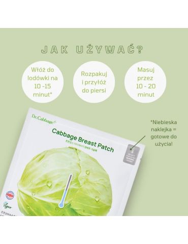 Mother-K Maska na piersi z ekstraktem z kapusty