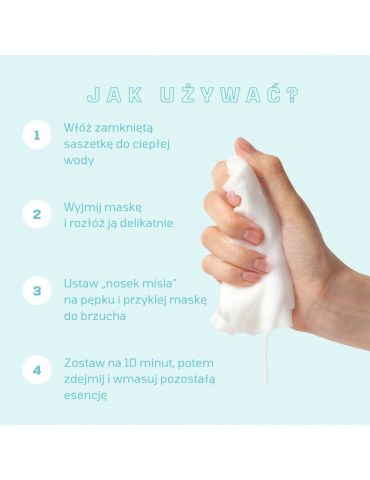 Mother-K Maska na brzuch dla kobiet w ciąży 1 szt.