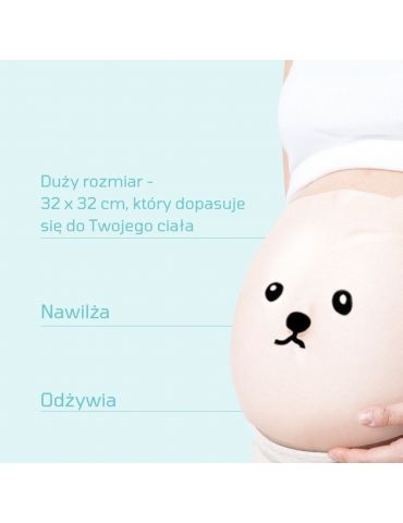 Mother-K Maska na brzuch dla kobiet w ciąży 1 szt.