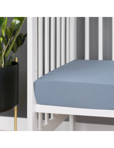 Fiki Miki Prześcieradło bambusowe 75/75 niebieskie