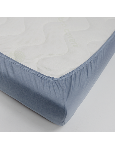 Fiki Miki Prześcieradło bambusowe 75/75 niebieskie