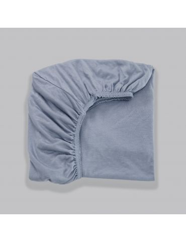 Fiki Miki Prześcieradło bambusowe 75/75 niebieskie