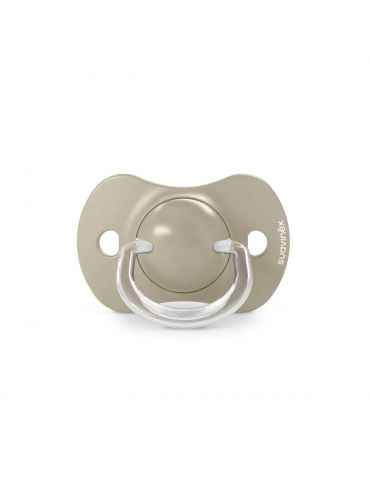 Suavinex smoczek fizjologiczny silikonowy Sx Pro Wild&Free 6-18m 2 szt. beżowy