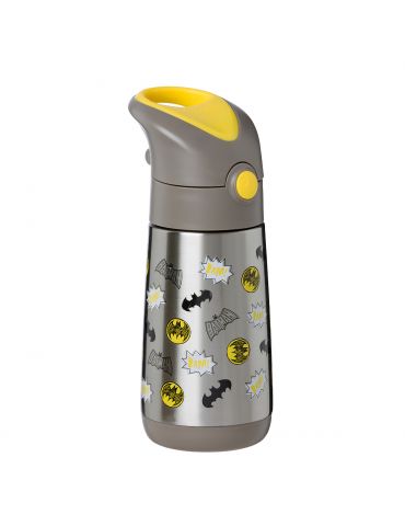B.Box Butelka termiczna ze słomką 350ml Latte Batman