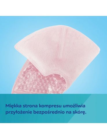 Canpol Babies Kompresy żelowe na piersi do terapii ciepłem i zimnem 2 szt.