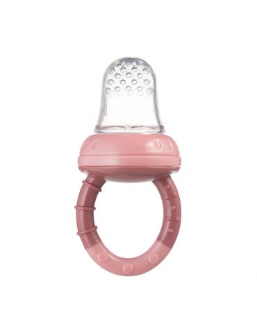 Canpol Babies Silikonowa siateczka do podawania pokarmów różowy