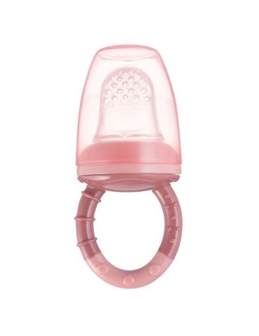 Canpol Babies Silikonowa siateczka do podawania pokarmów różowy