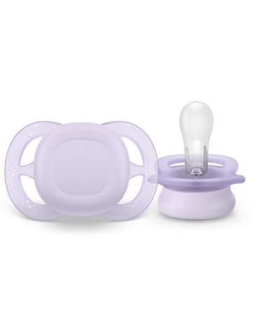 Avent Philips Smoczek uspokajający Ultra Start Pacifier 0-2 girl