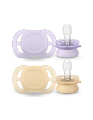 Avent Philips Smoczek uspokajający Ultra Start Pacifier 0-2 girl