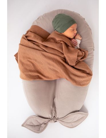 Puuki Poduszka ciążowa uniwersalna Nest Czekoladowa