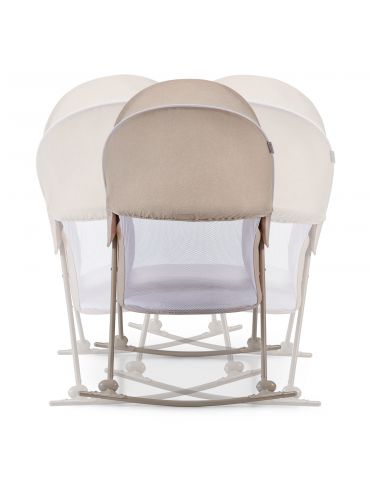 Kinderkraft Łóżeczko turystyczne kołyska LOVI beżowy