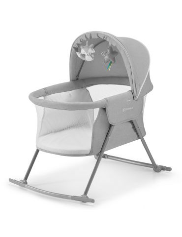 Kinderkraft Łóżeczko turystyczne kołyska LOVI szary