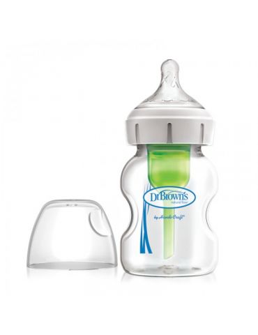 Dr Brown's Butelka szeroka szyjka szklana Options+ 150ml