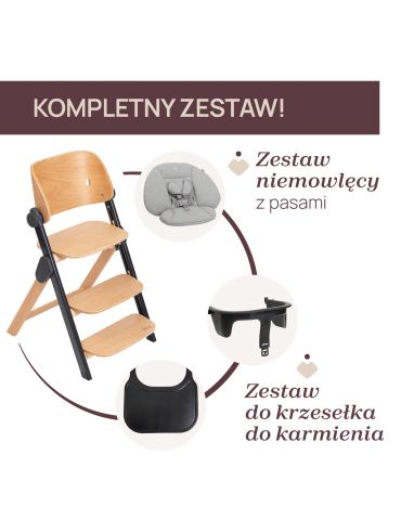 Chicco Krzesełko do karmienia ewolucyjne Meraviglia Ebony