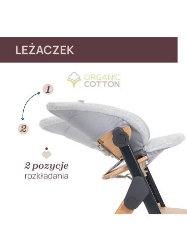 Chicco Krzesełko do karmienia ewolucyjne Meraviglia Ebony