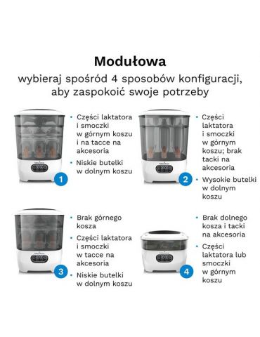 Baby Brezza Sterylizator i suszarka do butelek - Sterilizer Dryer Advanced