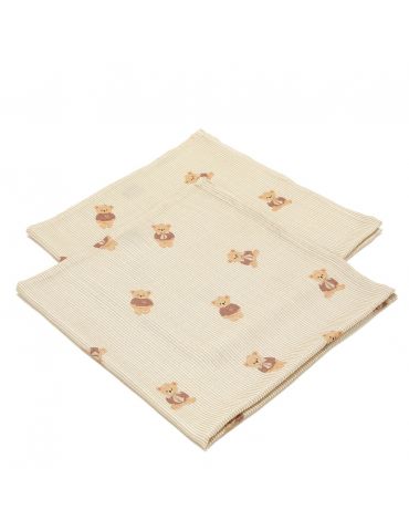 La millou Zestaw pieluszek bambusowych 2pac ( Baby bear )