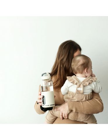 My Baby Bottle Przenośny podgrzewacz do butelek, wody i mleka dla dzieci - biały