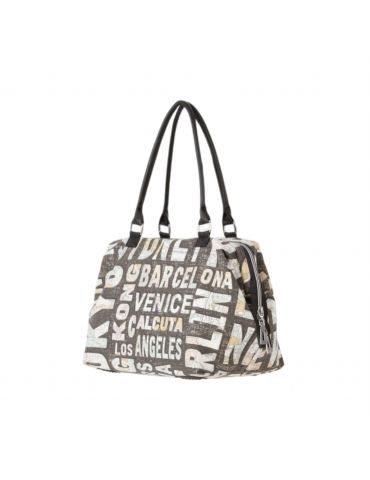 Adamex Torba podróżna Miu-Mio Mapy świata