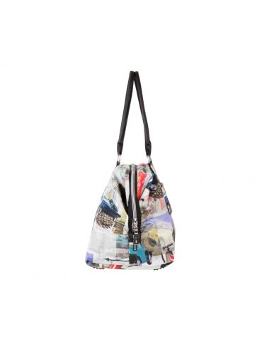 Adamex Torba podróżna Miu-Mio Samochody niebieskie