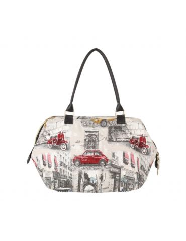 Adamex Torba podróżna Miu-Mio Samochody czerwone